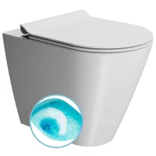   Sapho GSI Kube X álló WC Swirlflush rendszerrel 36x55 cm, DualGlaze bevonattal, matt fehér 941009