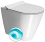 Sapho GSI Kube X álló WC Swirlflush rendszerrel 36x55 cm, ExtraGlaze bevonattal, fehér 941011