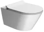 Sapho Gsi Kube X fali kerámia WC csésze 36x55 cm GeniusFlush öblítéssel és DualGlaze bevonattal, matt fehér színben.