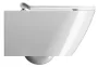 Sapho Gsi Kube X fali kerámia WC csésze 36x55 cm GeniusFlush öblítéssel és ExtraGlaze bevonattal, fehér színben.