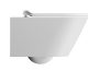Sapho GSI Kube X fali WC Swirlflush rendszerrel 36x55 cm, DualGlaze bevonattal, matt fehér 941509