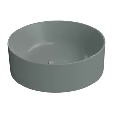   Sapho GSI Kube X Pultra szerelhető kerámia mosdótál 40 cm, matt agave 942604