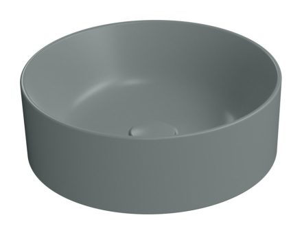 Sapho GSI Kube X Pultra szerelhető kerámia mosdótál 40 cm, matt agave 942604
