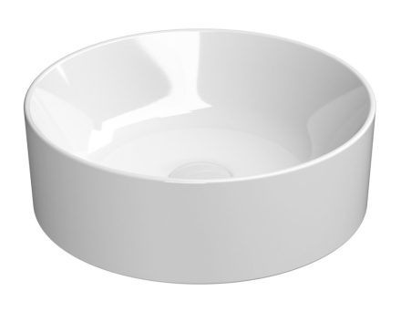 Sapho GSI Kube X Pultra szerelhető kerámia mosdótál 40 cm, ExtraGlaze bevonat, fehér 942611