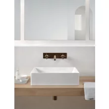   Sapho GSI Kube X pultra tehető szögletes kerámia mosdó 50x37 cm, matt fehér 942909