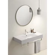   Sapho GSI KUBE X kerámiamosdó 100x47 cm túlfolyóval, fehér 9451111