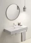 Sapho GSI KUBE X kerámiamosdó 100x47 cm túlfolyóval, fehér 9451111
