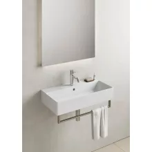   Sapho Gsi Kube X kerámia mosdó 70x37 cm, ExtraGlaze bevonattal, fehér 9455111