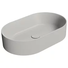Sapho Gsi Kube X kerámia mosdó 60x37 cm, matt cement kivitelben