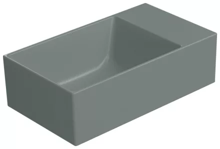 Sapho GSI Kube X kerámia mosdó 40x23 cm, matt agave kivitelben