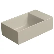 Sapho GSI Kube X kerámia mosdó 40x23 cm, matt kréta kivitelben