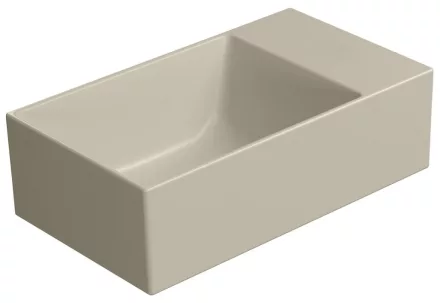 Sapho GSI Kube X kerámia mosdó 40x23 cm, matt kréta kivitelben