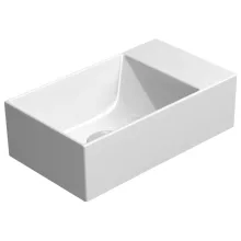 Sapho GSI Kube X kerámia mosdó 40x23 cm, matt fehér kivitelben