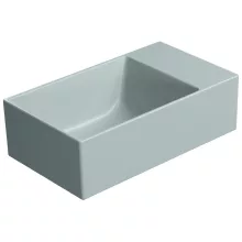 Sapho GSI Kube X kerámia mosdó 40x23 cm, matt jégkék kivitelben