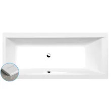   Polysan Cleo beépíthető akril Slim kád 180x80x48 cm, fehér 95611S