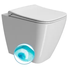   Sapho GSI Nubes álló WC 35x52 cm Swirflush öblítési technológiával, ExtraGlaze, fehér 961011