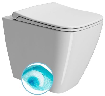 Sapho GSI Nubes álló WC 35x52 cm Swirflush öblítési technológiával, ExtraGlaze, fehér 961011