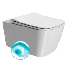   Sapho GSI Nubes Fali kerámia WC csésze 55x36 cm Swirlflush, ExtraGlaze bevonattal 961511