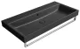 Sapho GSI Nubes kerámia mosdó 100x50 cm túlfolyóval, matt fekete kivitelben
