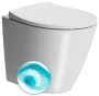Sapho GSI MODO álló WC csésze 37x52 cm, vario kifolyással és Swirlflush® öblítési technológiával, matt fehér 981009