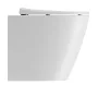 Sapho GSI MODO álló WC csésze 37x52 cm, vario kifolyással és Swirlflush® öblítési technológiával, matt fehér 981009