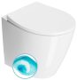 Sapho GSI MODO álló WC csésze 37x52 cm, vario kifolyással és Swirlflush® öblítési technológiával, fehér 981011