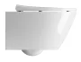 Sapho Gsi Modo Swirlflush kerámia fali WC csésze 37x52 cm DualGlaze bevonattal, fehér 981611