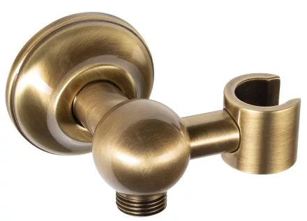 Sapho Antea fali kézizuhanytartó falicsatlakozóval, bronz 981R6