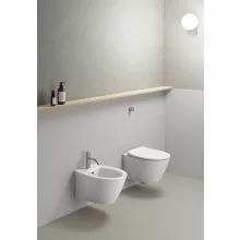   Sapho Gsi Modo fali kerámia bidé 37x52 cm ExtraGlaze bevonattal, fehér 9864111