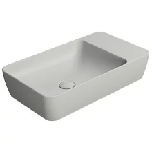 Sapho GSI Modo kerámia 60x35 cm mosdó, matt cement kivitelben