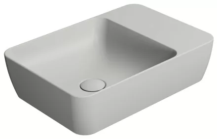 Sapho GSI Modo kerámia 50x35 cm mosdó, matt cement kivitelben
