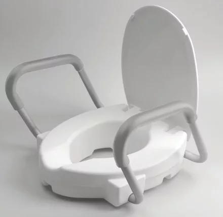 Sapho Ridder magasított WC-ülőke kapaszkodóval, fehér A0072001