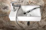 Sapho Lyon csaptelepre rögzíthető kézizuhany szett, króm kivitelben.