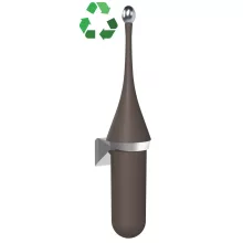 Sapho Ecolored fali WC kefe tartó Soft Touch felülettel, barna színben.