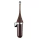 Sapho Colored fali WC kefe tartó 88x465x110 mm, barna A65801MA