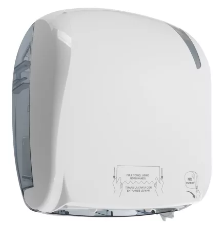 Sapho Skin papírtörlő adagoló automatikus vágómechanizmussal, fehér A88410