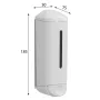 Sapho Marplast Shower Medium fali szappanadagoló 250 ml, fehér A94701