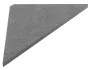 Sapho Abeline rockstone sarokpolc 200x12x200 mm, beton AE200-4033