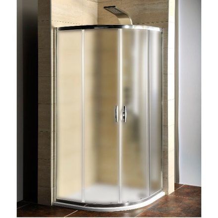 Sapho Gelco Sigma zuhanykabin 90x90x190 cm Brick üveg, zuhanytálcával, króm profil AG4295