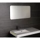 Sapho ISHAPE Tükör, 100x50cm, lekerekített sarkokkal, akasztó nélkül AG510