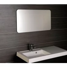   Sapho ISHAPE Tükör, 120x60cm, lekerekített sarkokkal, akasztó nélkül AG612
