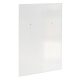 Polysan Architex Line zuhanyfal lyukakkal törölközőtartóhoz 1005x1997x8 mm, transzparent üveg AL2236-D