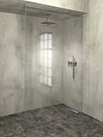 Polysan Architex Line beépítési szett max szélesség 160 cm padlóhoz / falhoz / mennyezethez, króm AL2816