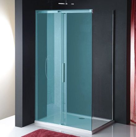 Polysan Altis Line oldalfal 90x200 cm zuhanyajtóhoz, transzparent üveg, króm AL6015C