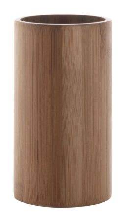 Sapho Altea bambusz fogkefetartó pohár, világos barna AL9835