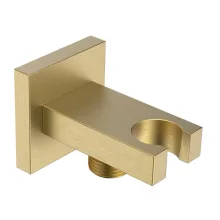   Sapho zuhanycsatlakozó kézizuhany tartóval, matt arany AQ591GB