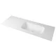 Sapho Aruba Rockstone beépíthető mosdó 150x51,5 cm jobbos AR150-B1R
