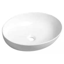   Sapho Ofelie pultra szerelhető kerámia mosdó 52x39 cm, fehér AR433