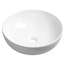   Sapho Rondane pultra szerelhető kerámia mosdó 40x14 cm, fehér AR435