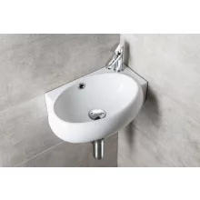 Sapho Small Ribera fali kézmosó 43x28,5 jobbos AR497